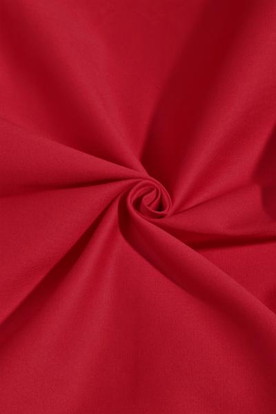 Хлопок-сатин (КРАСНЫЙ - 4)