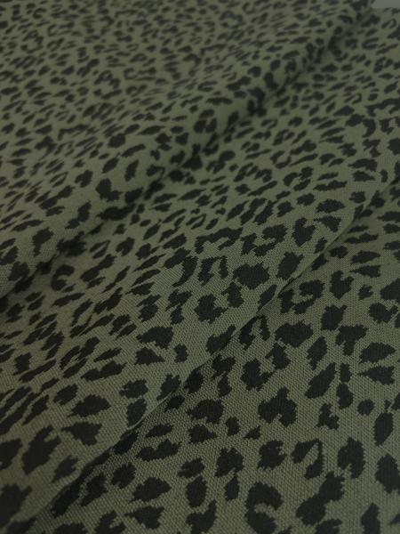 Жаккард принт RT8 (ЛЕОПАРД ХАКИ)