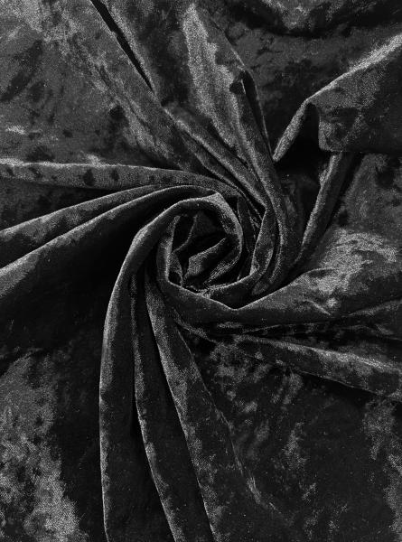 Бархат Краш RT10 (ЧЕРНЫЙ - 6)