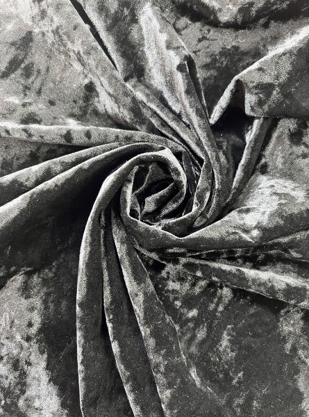 Бархат Краш RT10 (СЕРЫЙ - 4)