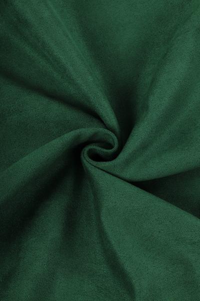 Замша на водолазе (ТЕМНО-ЗЕЛЕНЫЙ - 11)