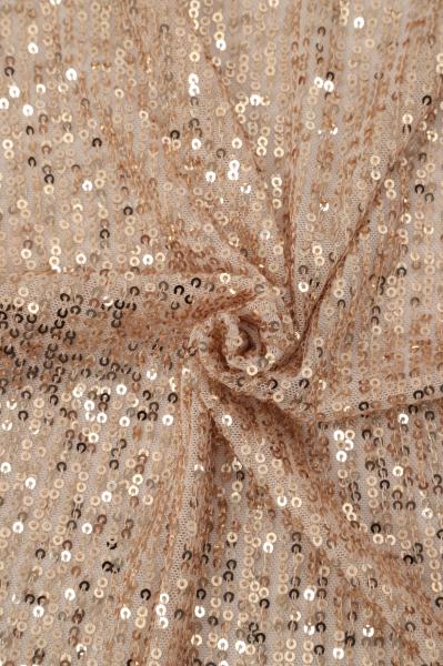 Пайетки на сетке (ЗОЛОТОЙ - 2)