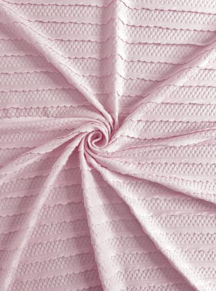 Компакт гребенная, кулирка раппорт 100%хб (ПУДРОВАЯ СИРЕНЬ - 122908)