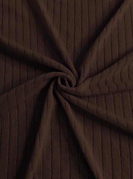 Трикотаж льняной RT30 (КОРИЧНЕВЫЙ)