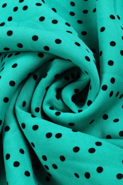 Софт принт "Средний горох" (ЧЕРНЫЙ ГОРОХ НА МЯТНОМ - 0,4 СМ - 11)