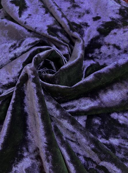 Бархат Краш RT10 (СИНИЙ - 7)