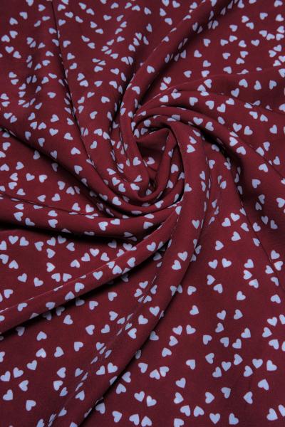 Софт принт (БОРДОВЫЙ "КРУПНЫЕ СЕРДЦА" - 6)