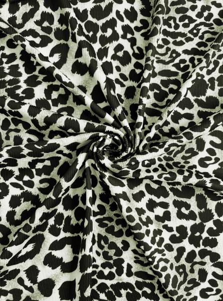 Лапша принт Animal RT41 (ЛЕОПАРД ЧЕРНО-БЕЛЫЙ)