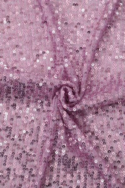 Пайетки на сетке (РОЗОВЫЙ - 3)