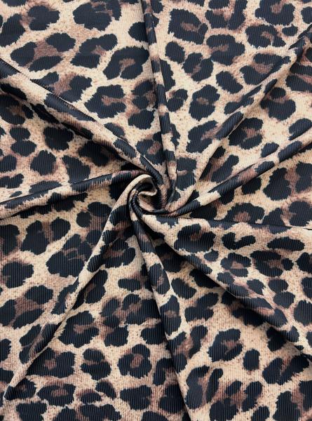 Лапша принт Animal RT41 (ЛЕОПАРД КОРИЧНЕВЫЙ КРУПНЫЙ)