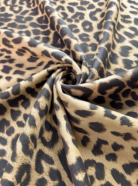 Замша принт RT47 (ЛЕОПАРД СВЕТЛЫЙ)