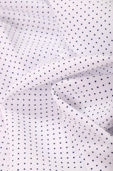 Индо принт "Крапинки" (СИНИЙ ГОРОХ НА БЕЛОМ - 0,1 СМ - 3)