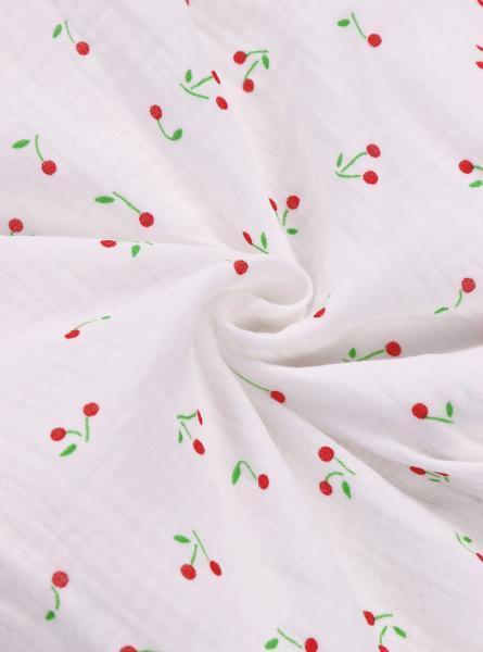 Муслин принт (ВИШНЯ - 12)