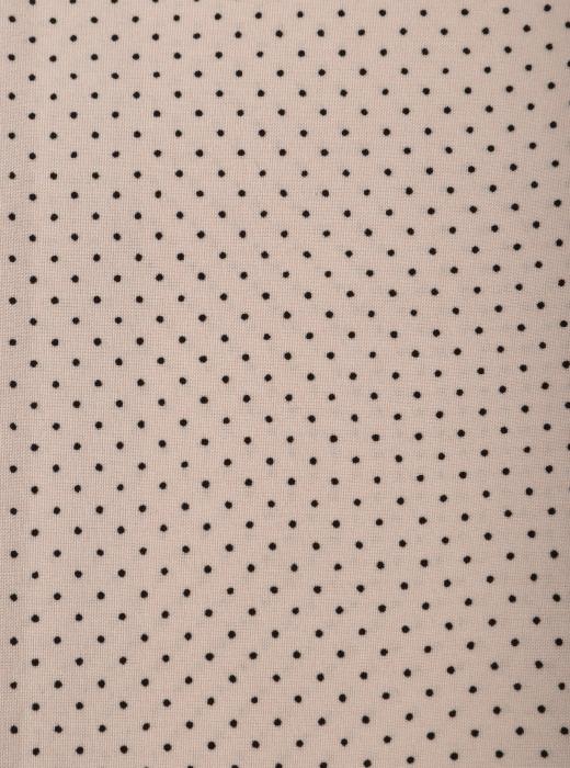 Индо принт "Крапинки" (ЧЕРНЫЙ ГОРОХ НА БЕЖЕВОМ - 0,1 СМ - 4)