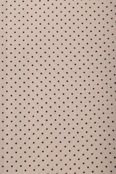 Индо принт "Крапинки" (ЧЕРНЫЙ ГОРОХ НА БЕЖЕВОМ - 0,1 СМ - 4)