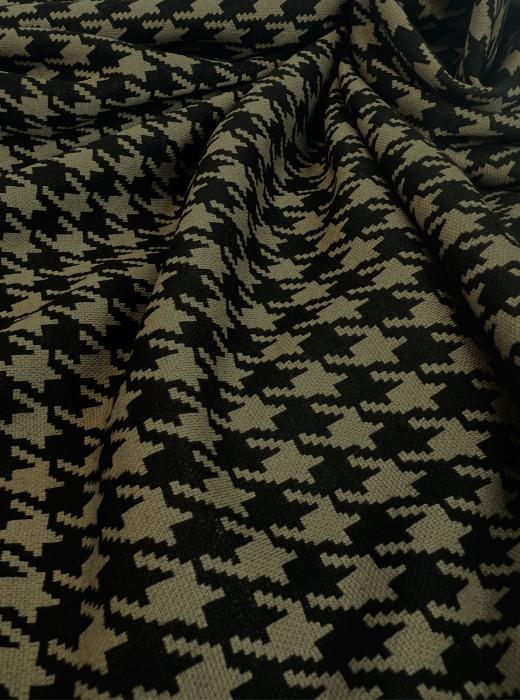 Жаккард принт RT8 (ЛАПКА 1 СМ СВЕТЛЫЙ ХАКИ)