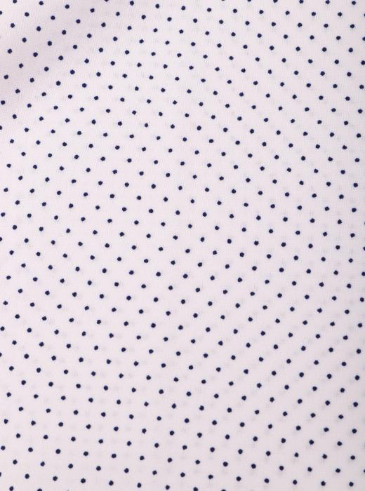 Индо принт "Крапинки" (СИНИЙ ГОРОХ НА БЕЛОМ - 0,1 СМ - 3)