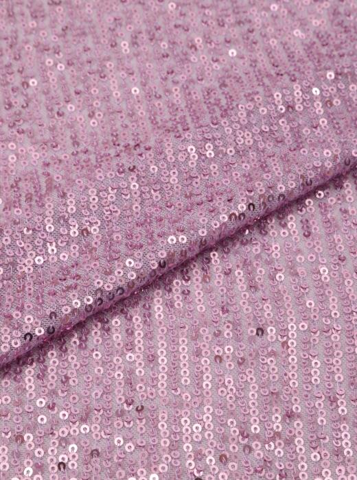 Пайетки на сетке (РОЗОВЫЙ - 3)