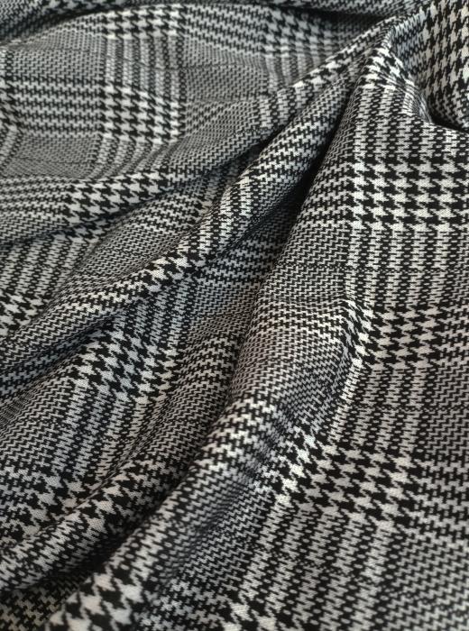 Жаккард принт RT8 (КЛЕТКА СЕРЫЙ)