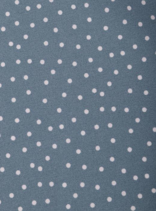 Индо принт "Средний горох" (БЕЛЫЙ ГОРОХ НА МЯТНОМ - 0,2 СМ - 43)