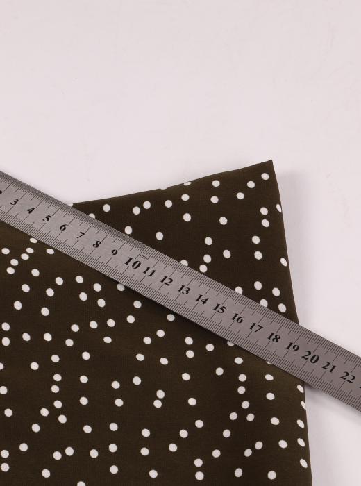 Софт принт "Средний горох" (БЕЛЫЙ ГОРОХ НА ХАКИ - 0,4 СМ - 14)