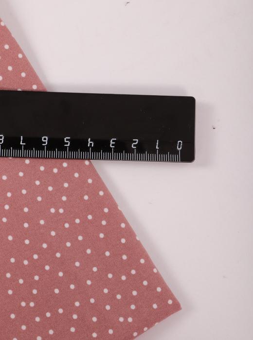 Индо принт "Средний горох" (БЕЛЫЙ ГОРОХ НА ТЕМНО-БЕЖЕВОМ - 0,2 СМ - 19)