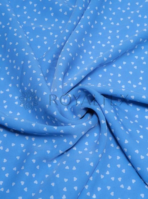 Софт принт (ГОЛУБОЙ "МЕЛКИЕ СЕРДЦА" - 5)