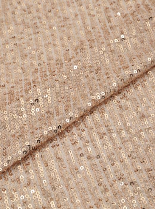 Пайетки на сетке (ЗОЛОТОЙ - 2)