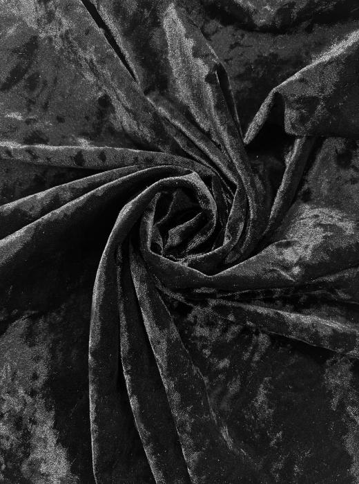 Бархат Краш RT10 (ЧЕРНЫЙ - 6)