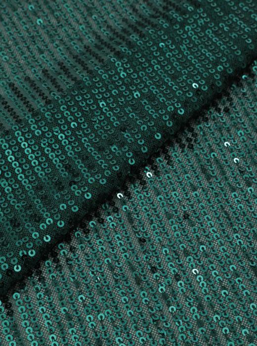 Пайетки на сетке (ИЗУМРУД - 4)