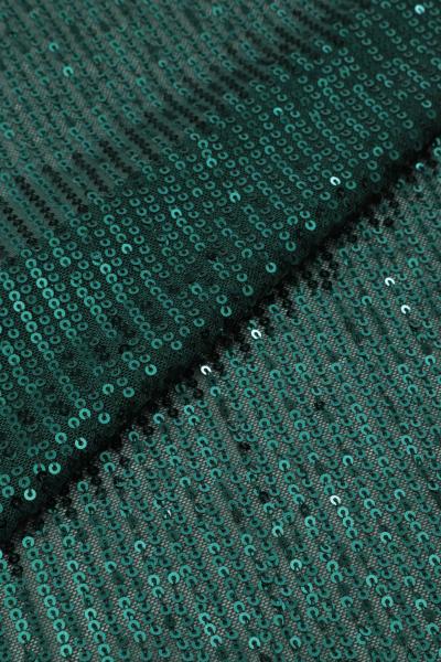 Пайетки на сетке (ИЗУМРУД - 4)