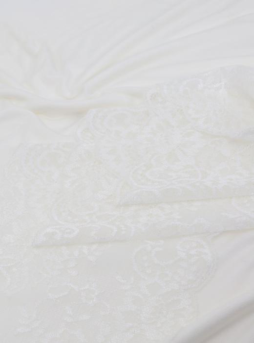 Кружево RT7 (ЦВЕТЫ БЕЛЫЙ - 3)