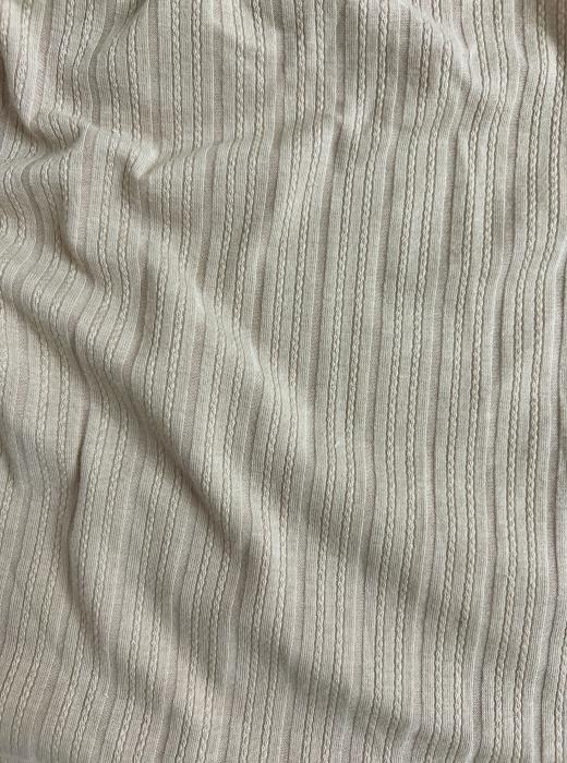 Ажурный трикотаж Косичка RT27 (КАПУЧИНО)