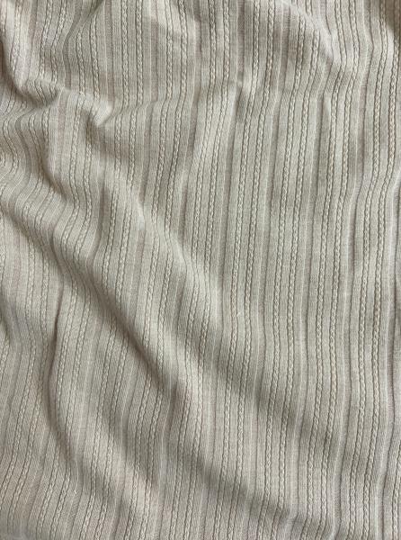 Ажурный трикотаж Косичка RT27 (КАПУЧИНО)