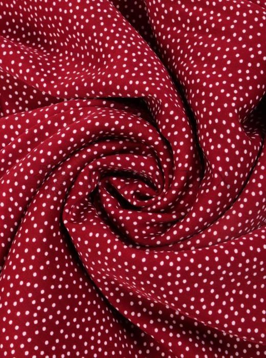 Софт принт "Песок" (БЕЛЫЙ ГОРОХ НА БОРДОВОМ - 0,2 СМ - 9)