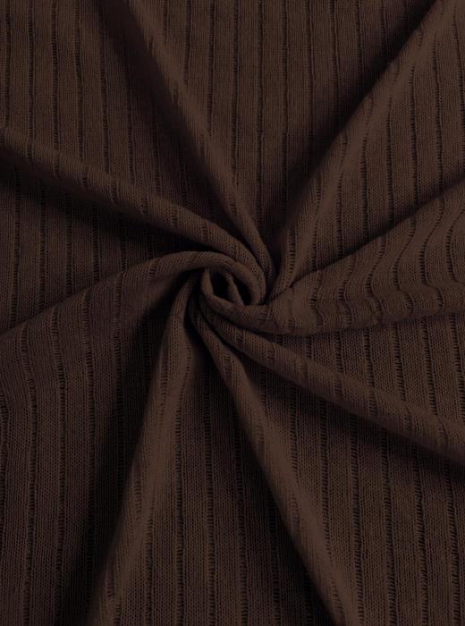 Трикотаж льняной RT30 (КОРИЧНЕВЫЙ)