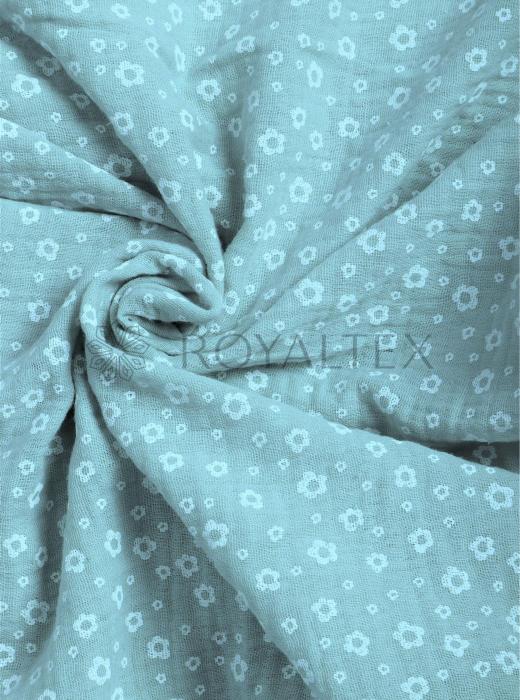 Муслин принт (ЦВЕТЫ  - 6)