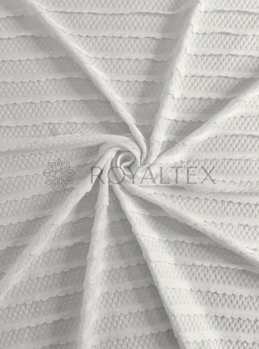 Компакт гребенная, кулирка раппорт 100%хб (МОЛОЧНЫЙ - 98000)