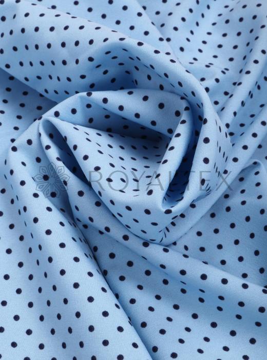 Ниагара принт (ГОРОХ ГОЛУБОЙ 3ММ  - 1)