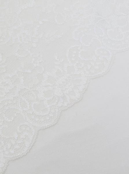 Кружево RT7 (ЦВЕТЫ БЕЛЫЙ - 3)