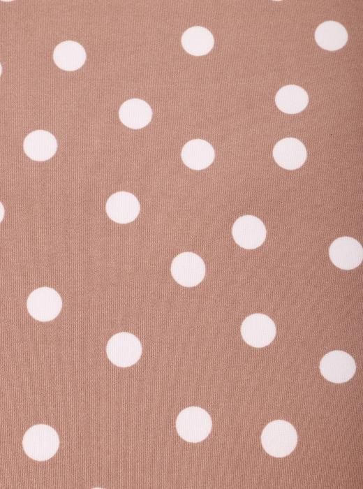 Марчиано принт (ГОРОХ БЕЖЕВЫЙ 1 СМ - 22)