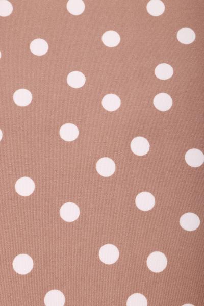 Марчиано принт (ГОРОХ БЕЖЕВЫЙ 1 СМ - 22)