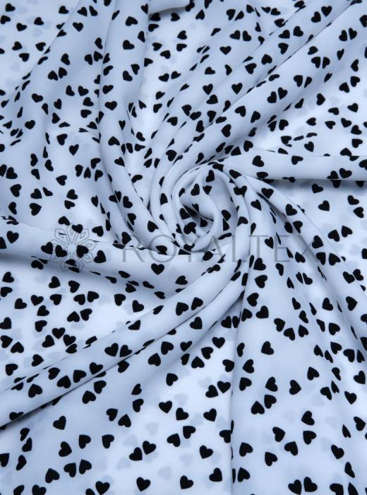 Софт принт (БЕЛЫЙ "КРУПНЫЕ СЕРДЦА" - 2)