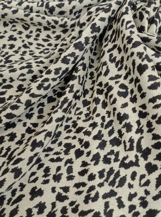 Жаккард принт RT8 (ЛЕОПАРД БЕЖЕВЫЙ)