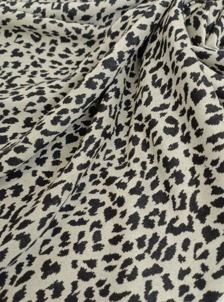 Жаккард принт RT8 (ЛЕОПАРД БЕЖЕВЫЙ)