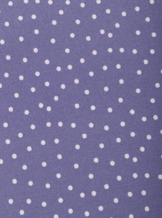 Индо принт "Средний горох" (БЕЛЫЙ ГОРОХ НА ФИОЛЕТОВОМ - 0,2 СМ - 42)