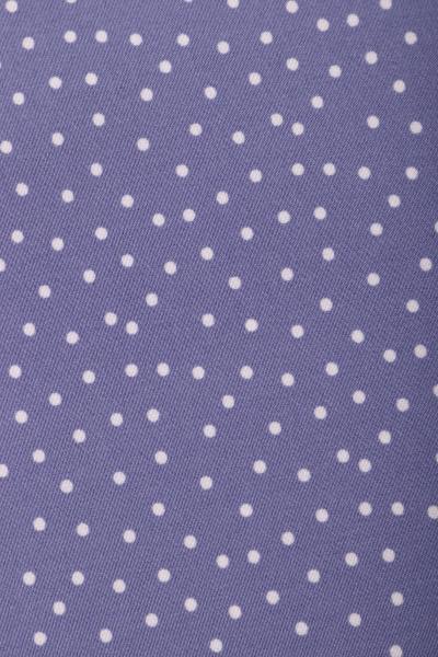 Индо принт "Средний горох" (БЕЛЫЙ ГОРОХ НА ФИОЛЕТОВОМ - 0,2 СМ - 42)