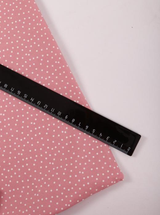 Индо принт "Средний горох" (БЕЛЫЙ ГОРОХ НА ПУДРЕ - 0,2 СМ - 5)