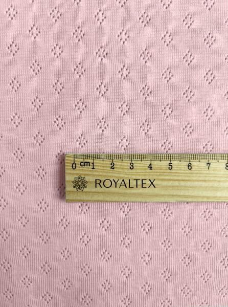 24/1 Пенье рибана трансферная (РОМБИКИ, ПАСТЕЛЬНО-РОЗОВЫЙ - 71150)