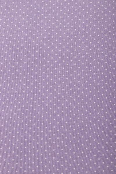 Индо принт "Крапинки" (БЕЛЫЙ ГОРОХ НА СИРЕНЕВОМ - 0,1 СМ - 22)
